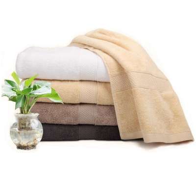 Hotel Brown Towels Hot Sell Luxury Spa 100 Cotton Beach Towels Wholesale