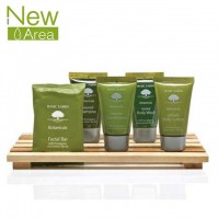 disposable ECO hotel amenitities set shampoo shower gel conditioner and lotion